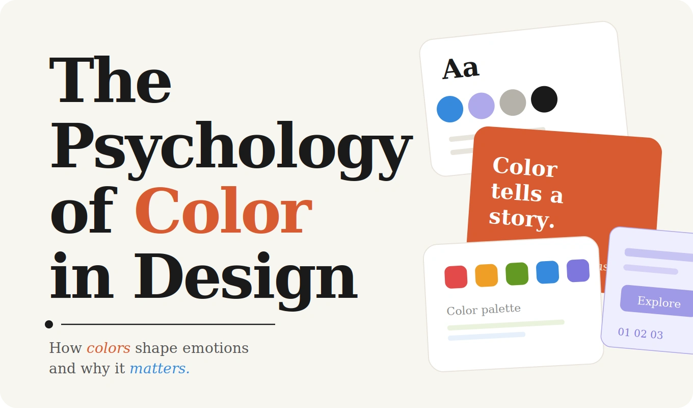 The Psychology of Color in Design